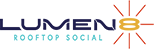 Lumen* rooftop social Logo
